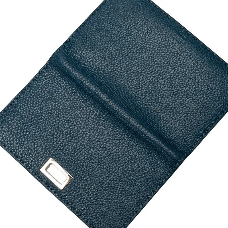 Fendi Peekaboo Selleria Leather Long Wallet