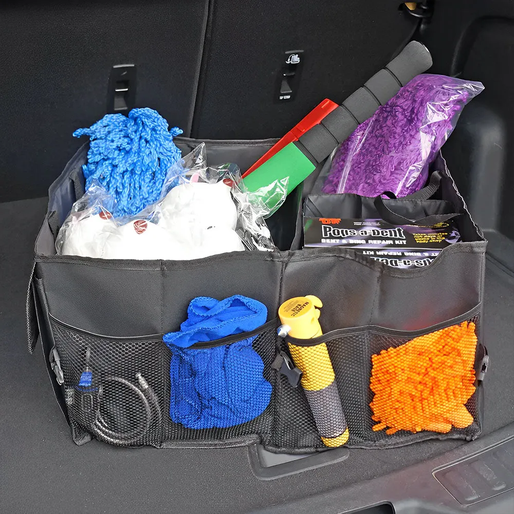 Folding Car Rear Trunk Storage Bag Travel Organizer Big Capacity Box