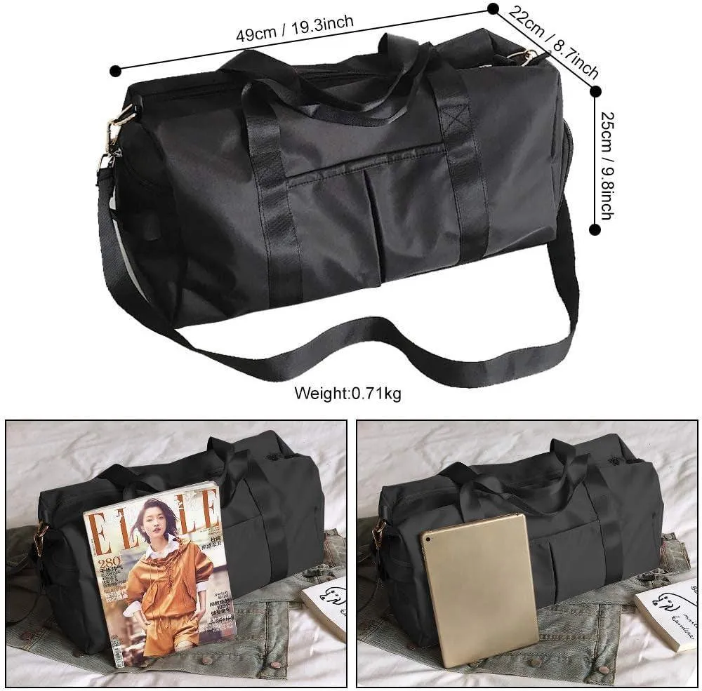 Gym Duffle Bag Dry Wet Separated, Sport Duffle Bag