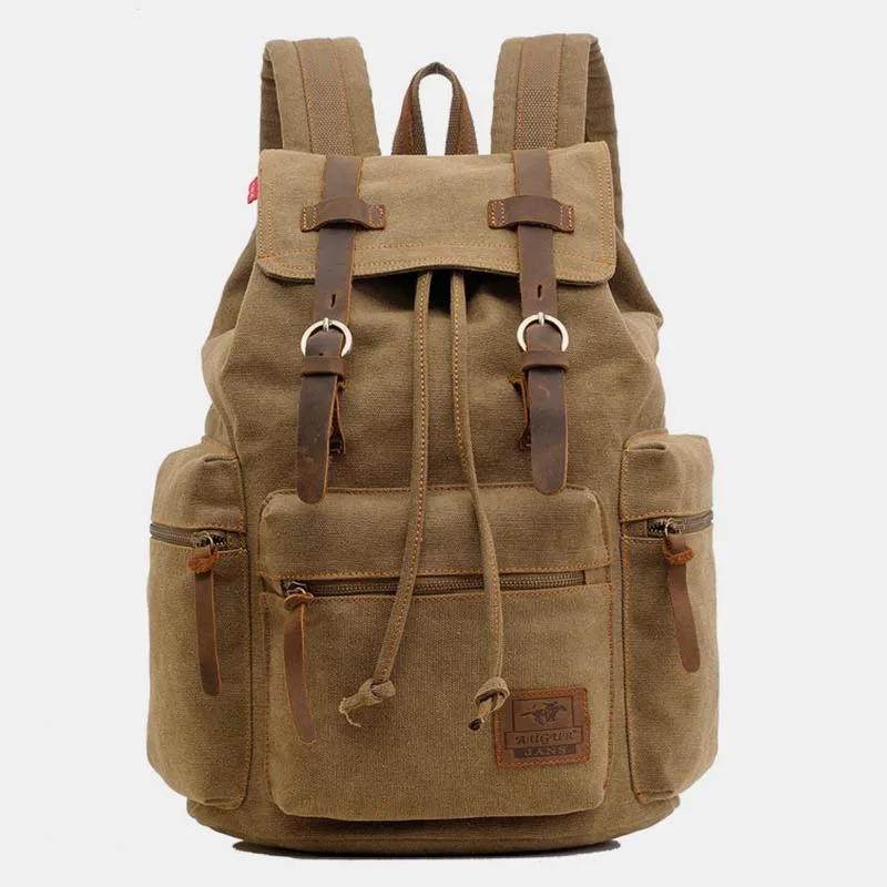 High Capacity Canvas Vintage Backpack
