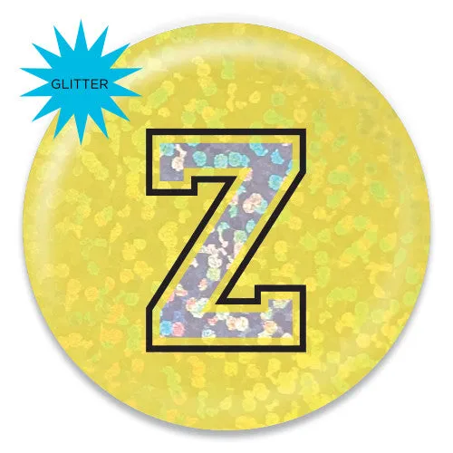 Initials Glitter