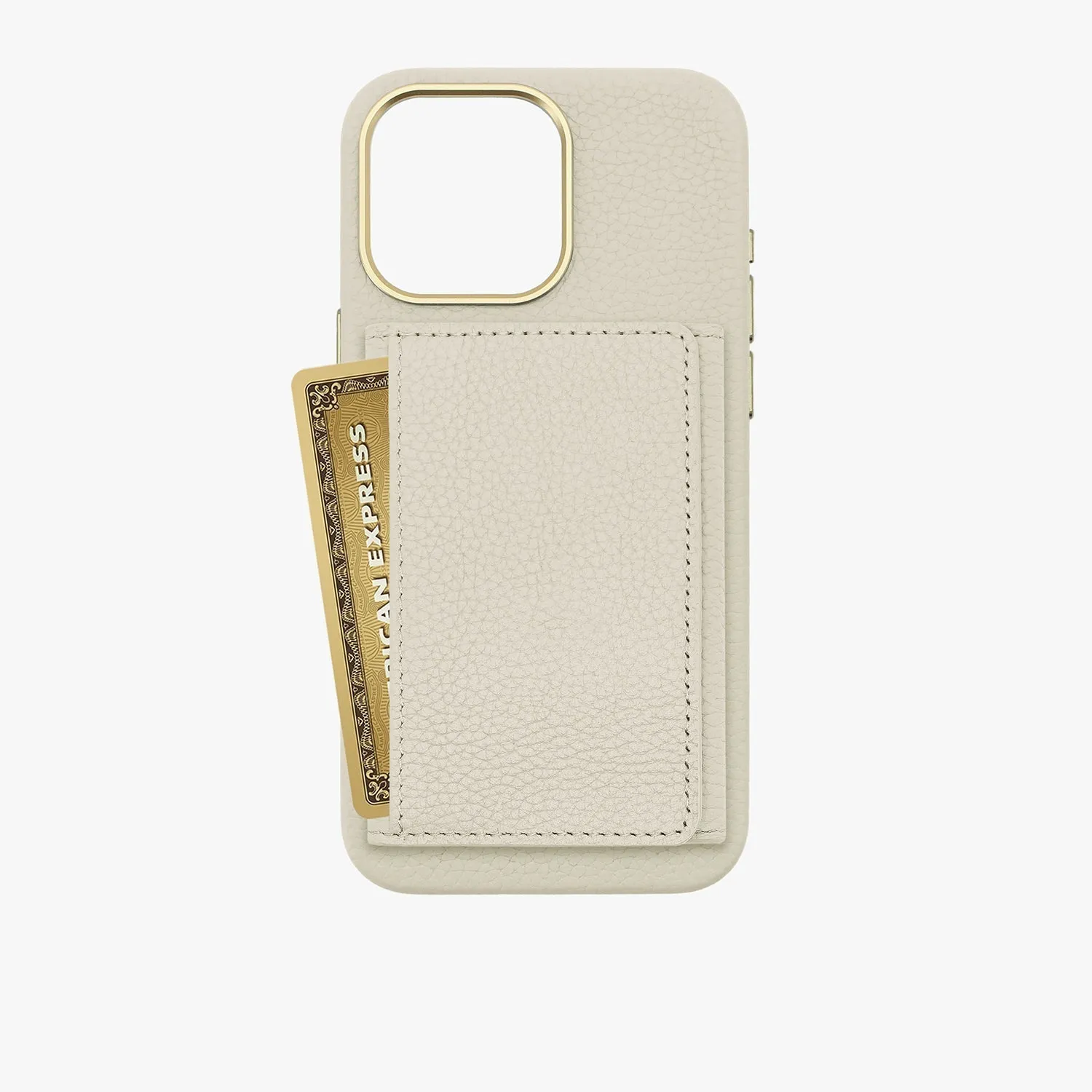 iPhone 14 Plus Leather Case with MagSafe Trifold Wallet Set
