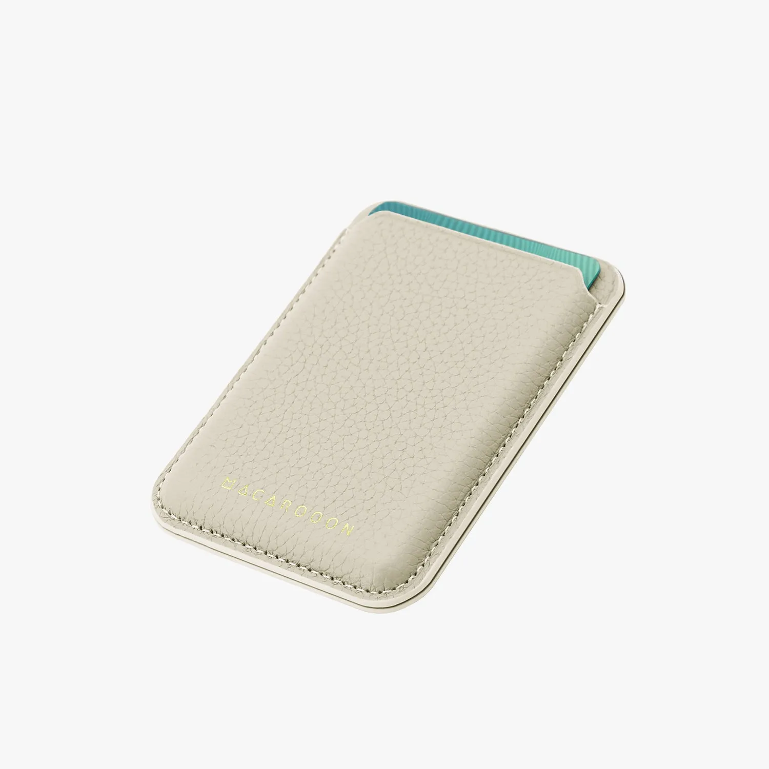 iPhone 15 HD Clear Case   Leather MagSafe Wallet with Stand