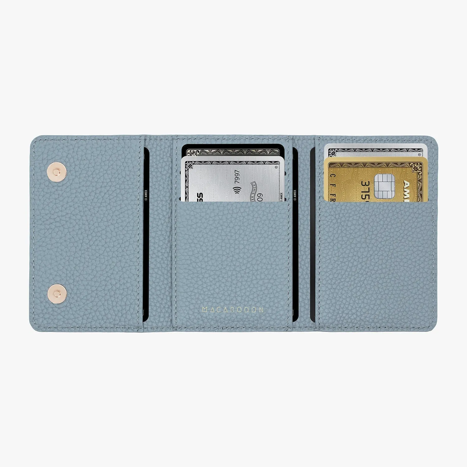 iPhone 15 Leather Case with MagSafe Trifold Wallet Set