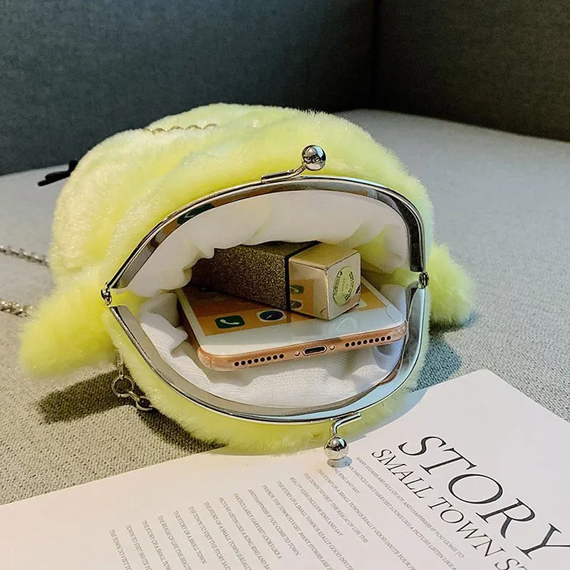 Kawaii Chick Plush Shoulder Bag