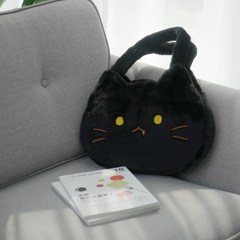 Kawaii Small Cat Plush Shoulder Bag