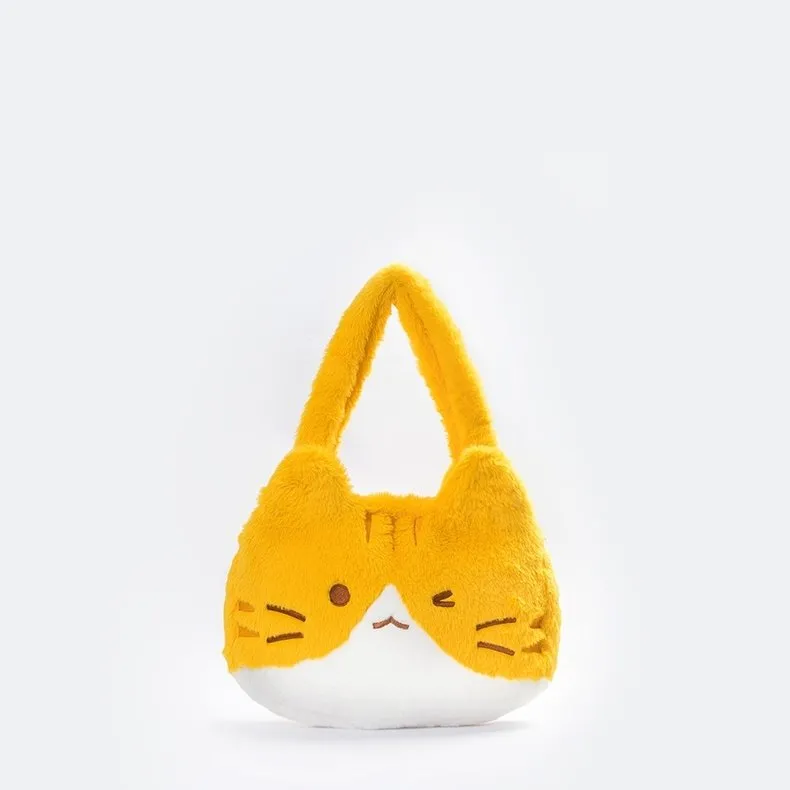 Kawaii Small Cat Plush Shoulder Bag