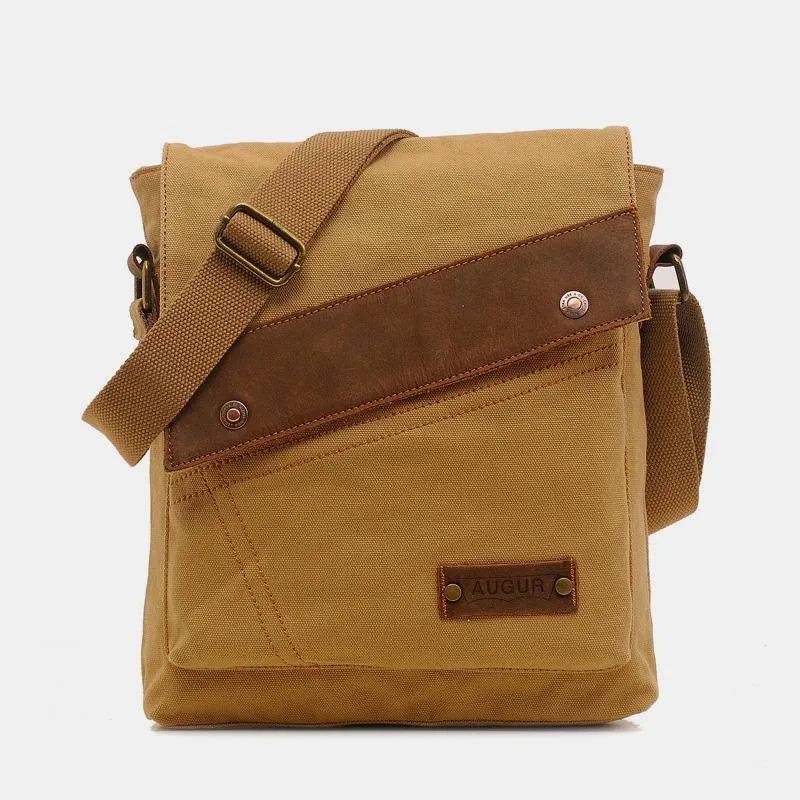 Large Capacity Retro Canvas Crossbody Bag