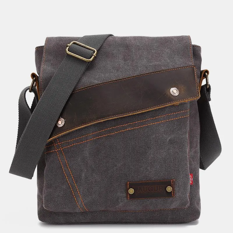 Large Capacity Retro Canvas Crossbody Bag