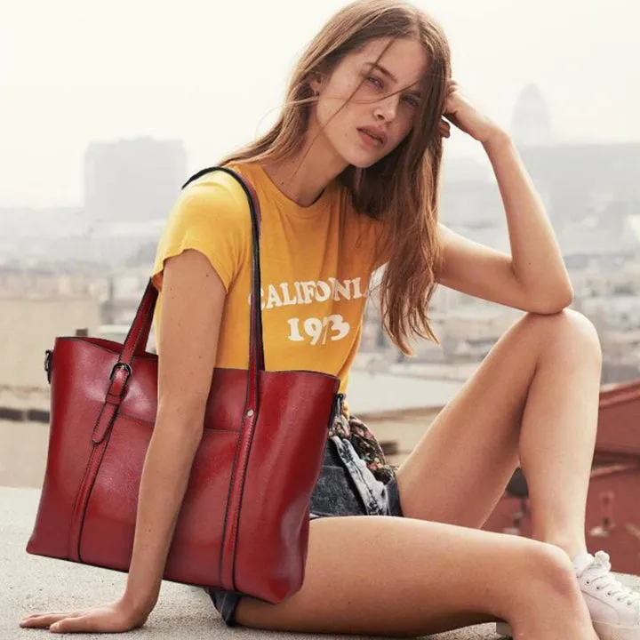 Leather Tote Bag