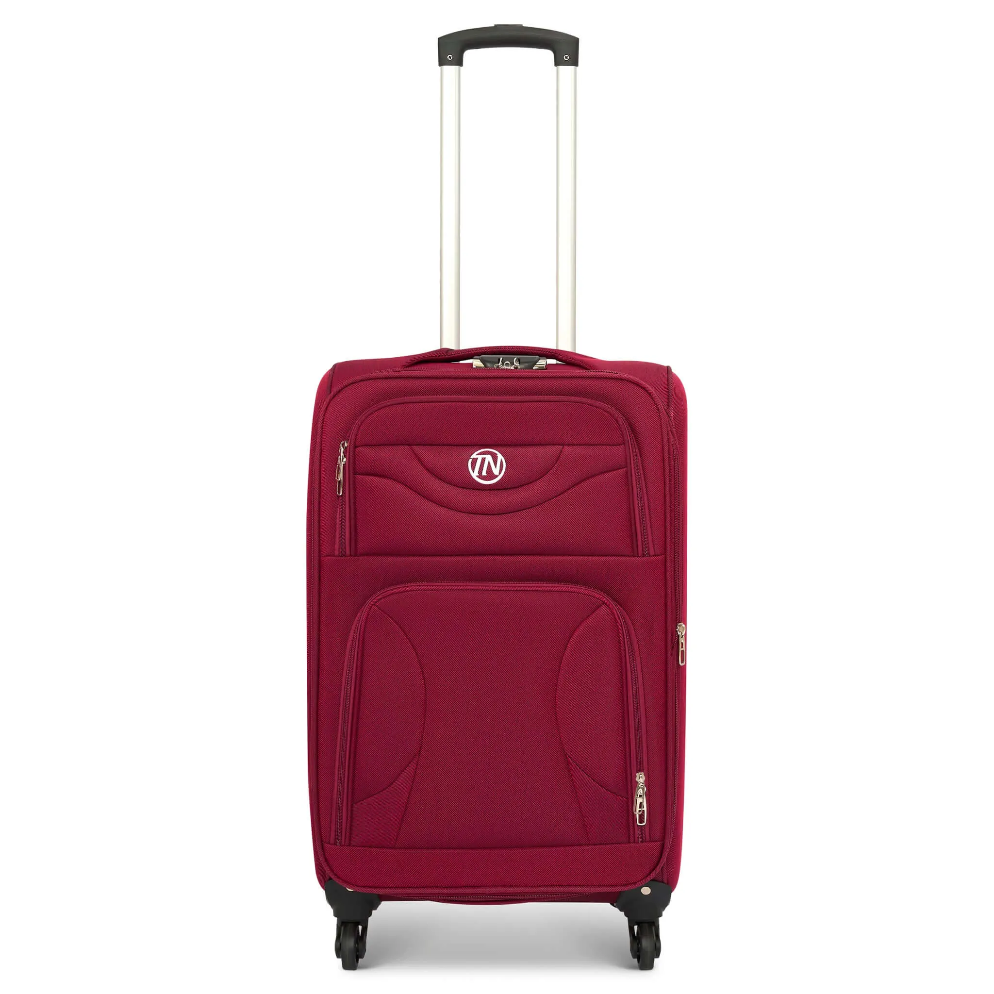 Lightweight Luggage Suitcase 4pcs 360 Wheels - Assorted Colours