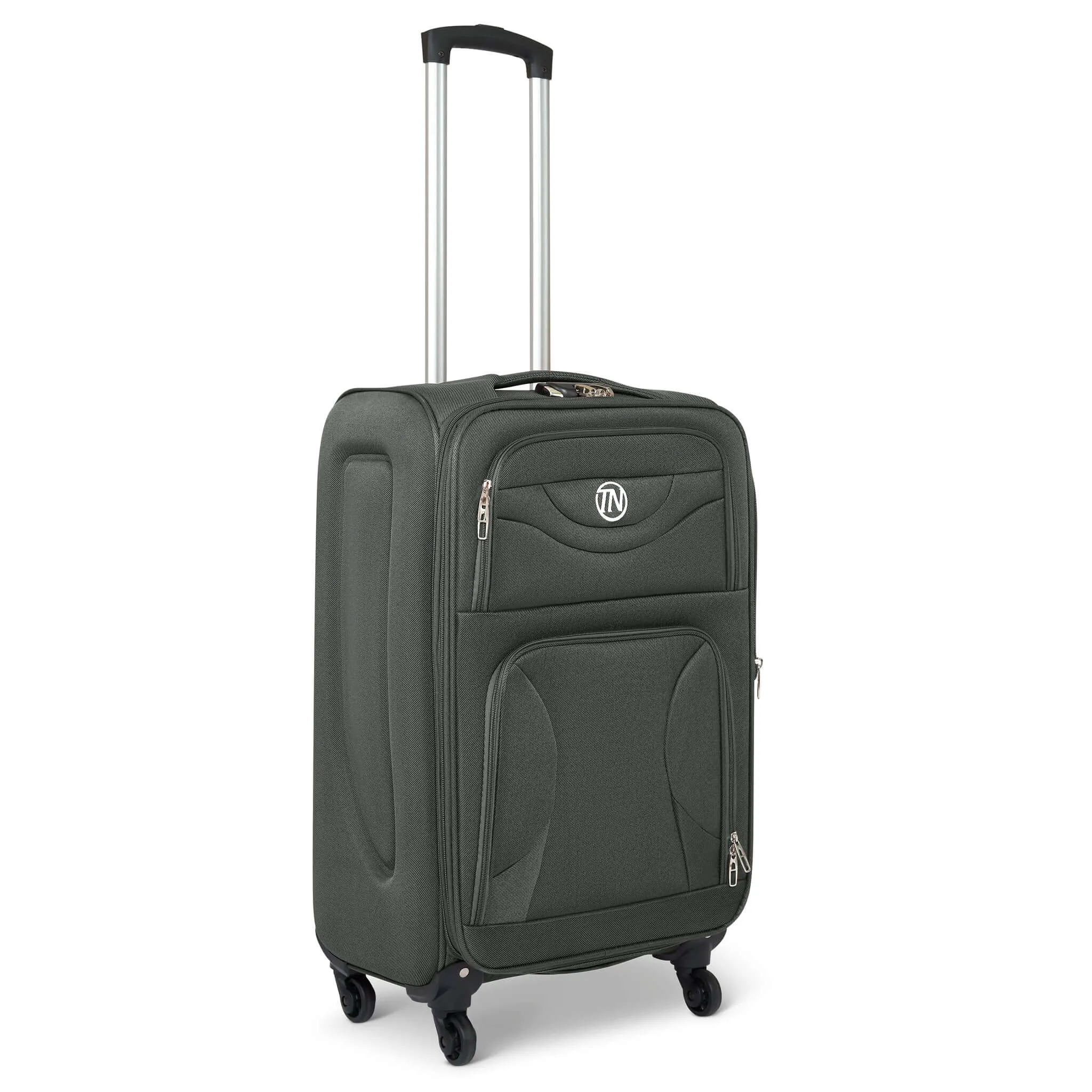 Lightweight Luggage Suitcase 4pcs 360 Wheels - Assorted Colours