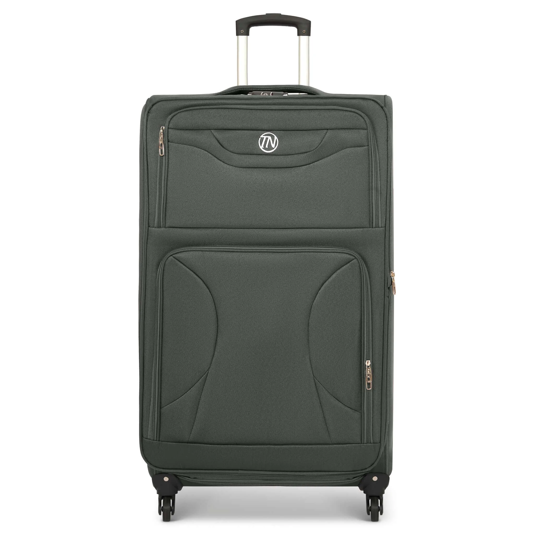 Lightweight Luggage Suitcase 4pcs 360 Wheels - Assorted Colours