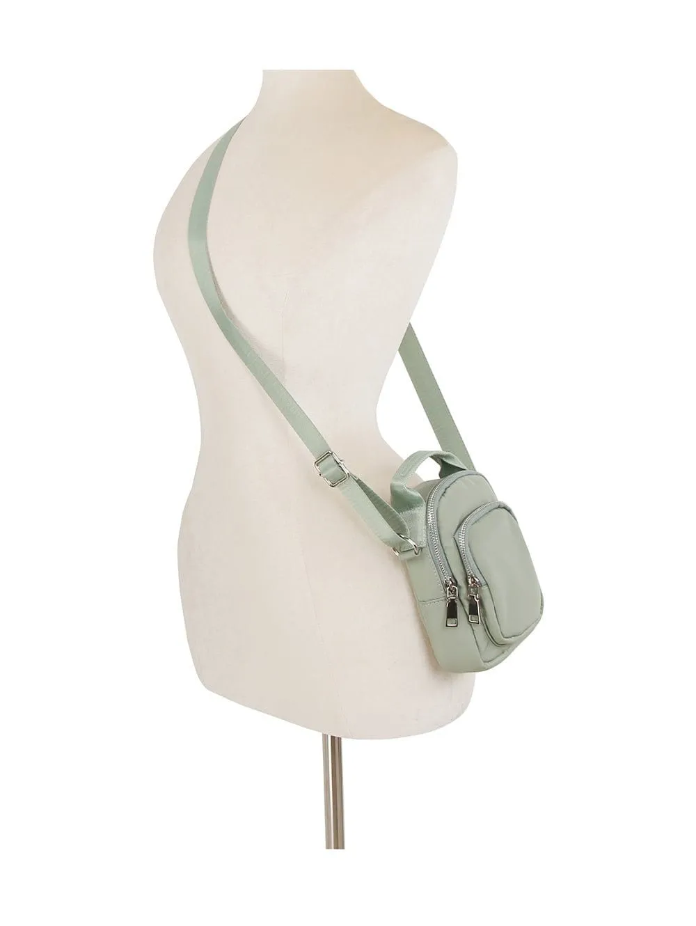 LP098 Nylon Mini Crossbody Bag
