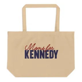 Moms for Kennedy Embroidered Large Organic Tote Bag