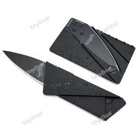 Multi-functional Ultralight Creative Folding Portable Credit Card Knives for Outdoor Tools
