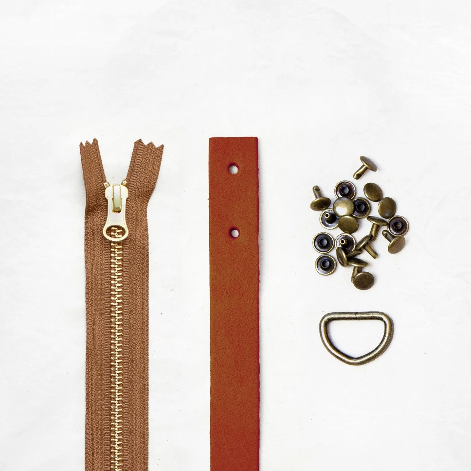 Oberlin Tote - Chestnut Leather   Hardware Kit