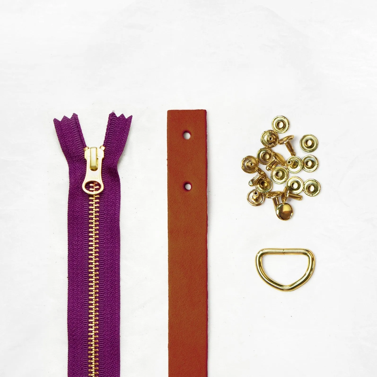 Oberlin Tote - Chestnut Leather   Hardware Kit