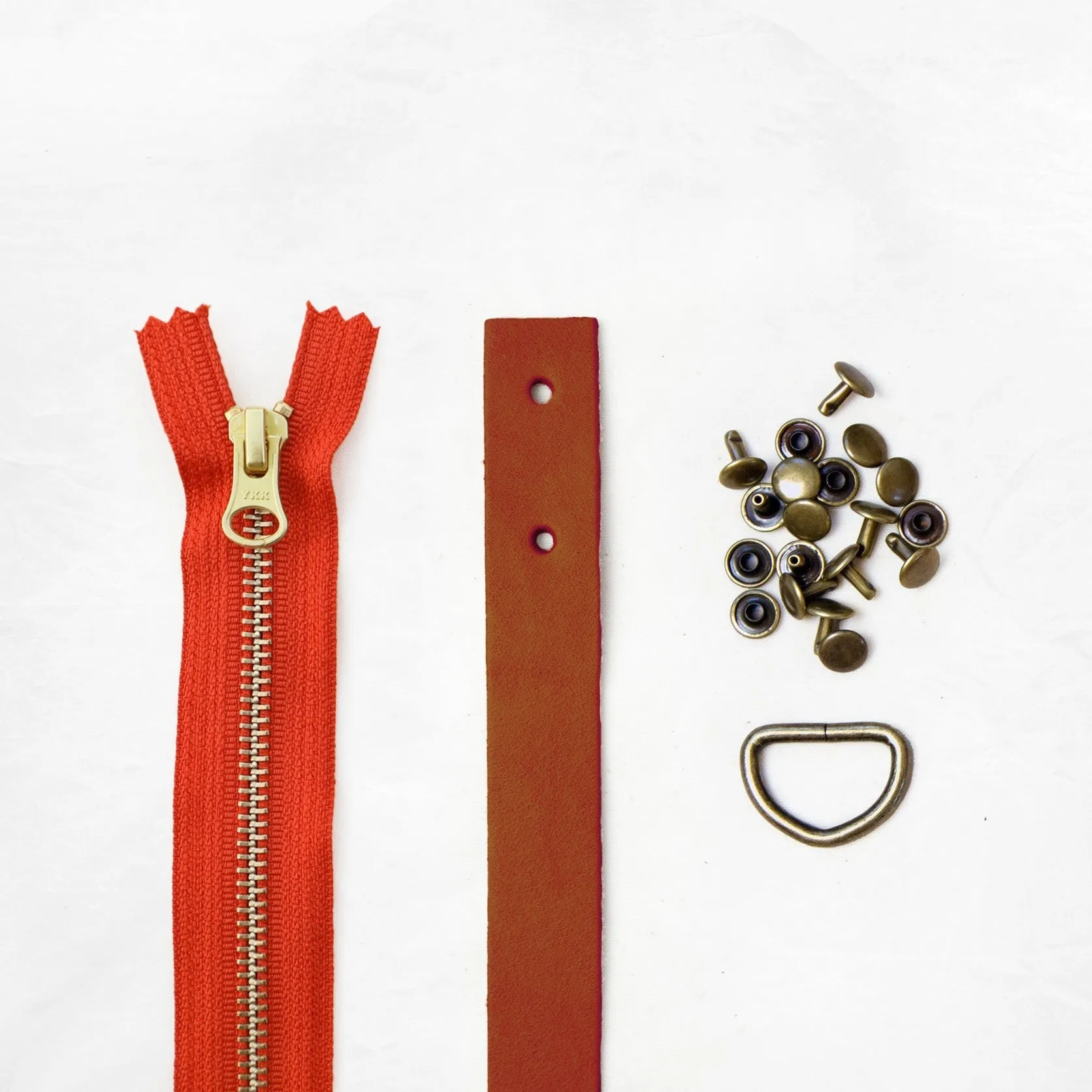 Oberlin Tote - Chestnut Leather   Hardware Kit