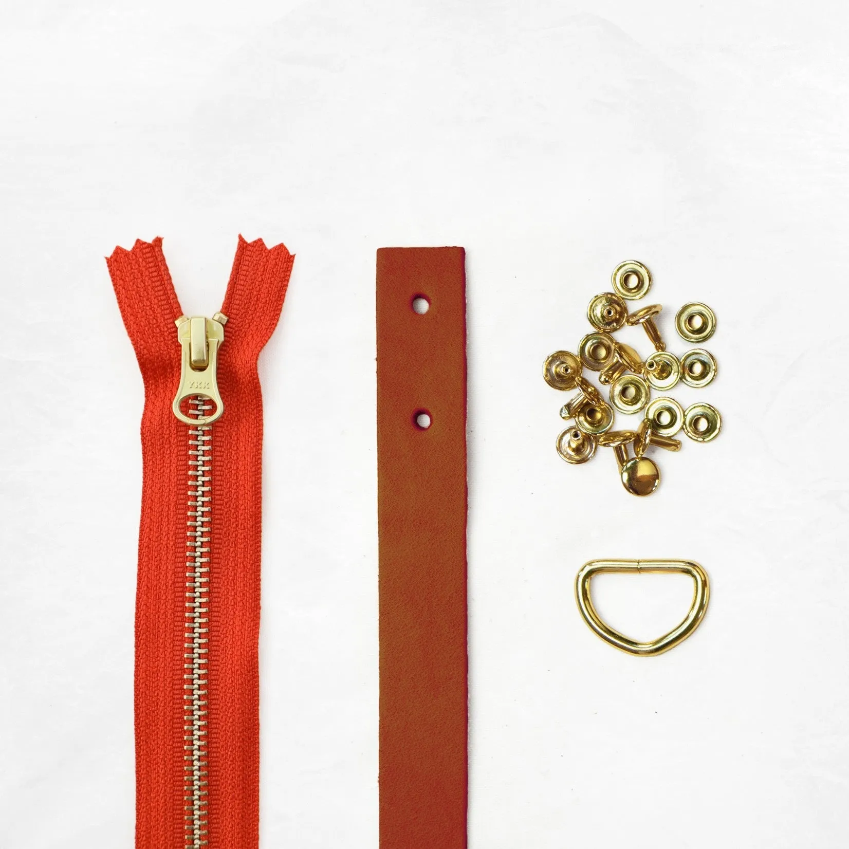 Oberlin Tote - Chestnut Leather   Hardware Kit