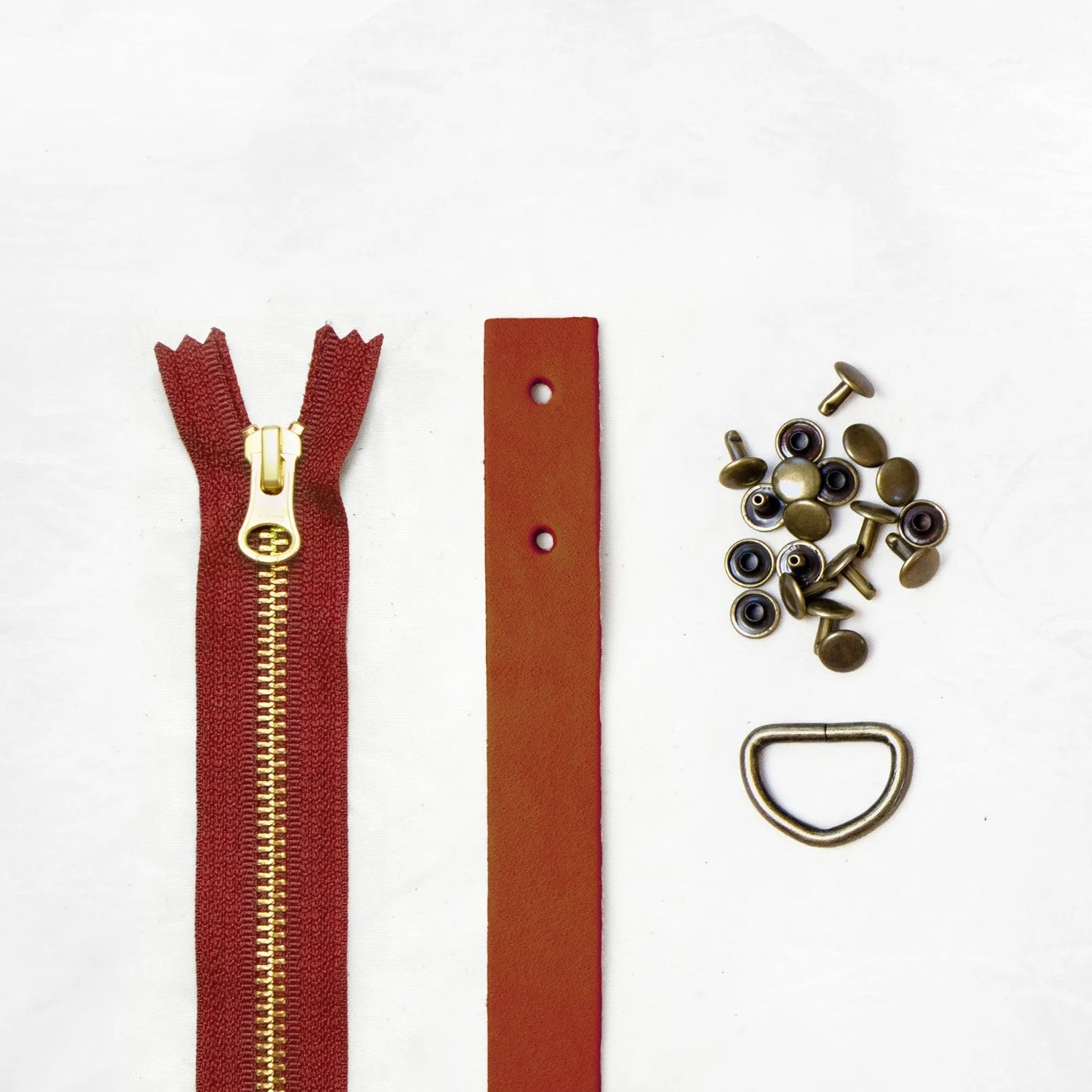 Oberlin Tote - Chestnut Leather   Hardware Kit