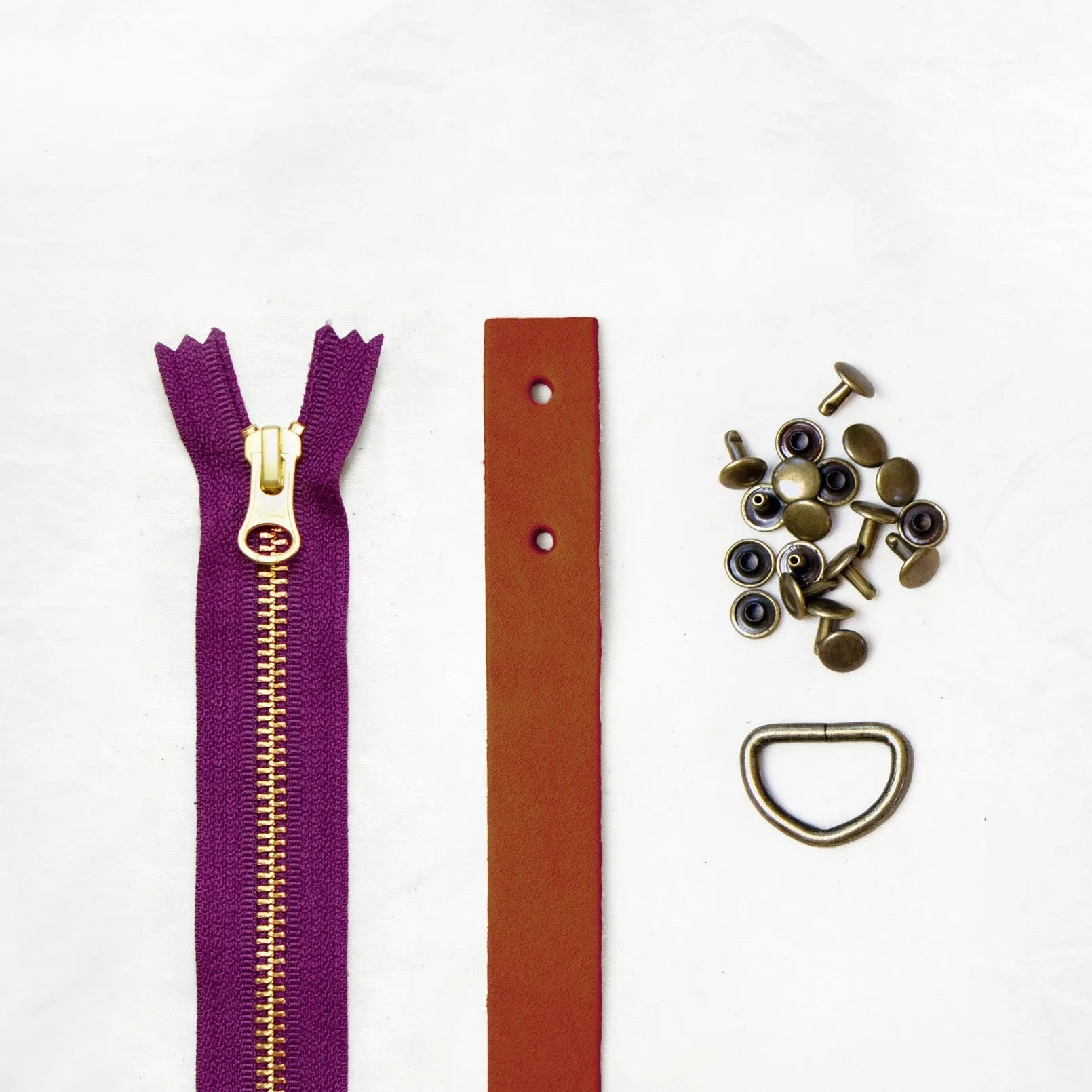 Oberlin Tote - Chestnut Leather   Hardware Kit