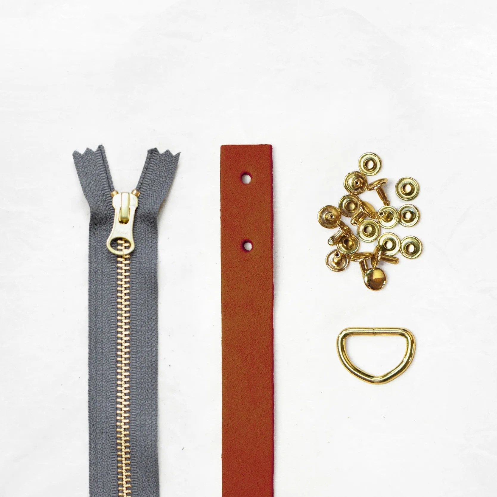 Oberlin Tote - Chestnut Leather   Hardware Kit