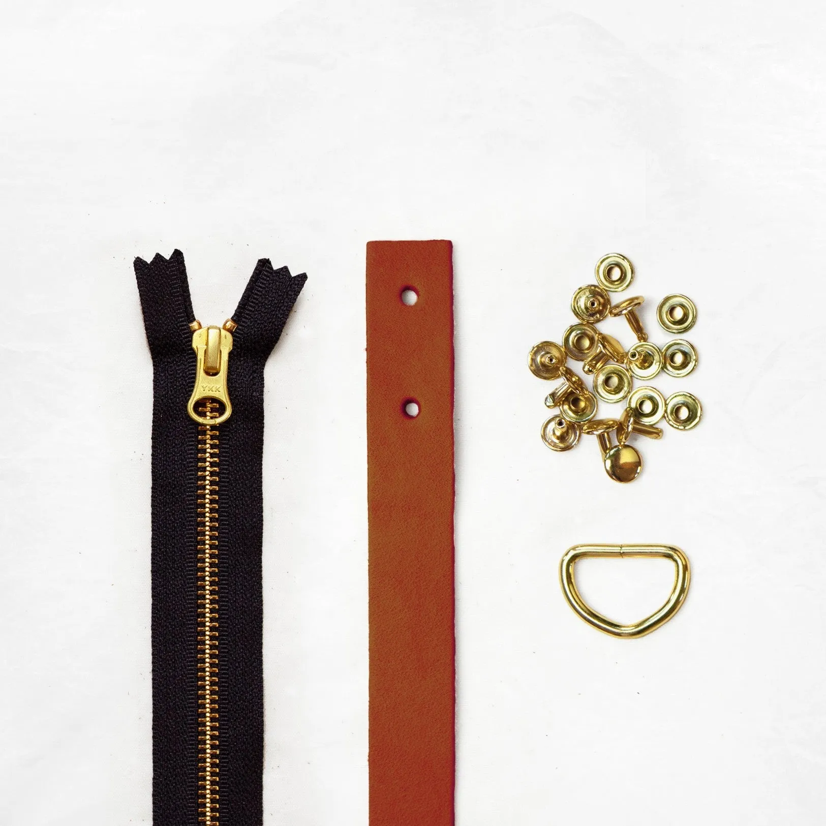 Oberlin Tote - Chestnut Leather   Hardware Kit