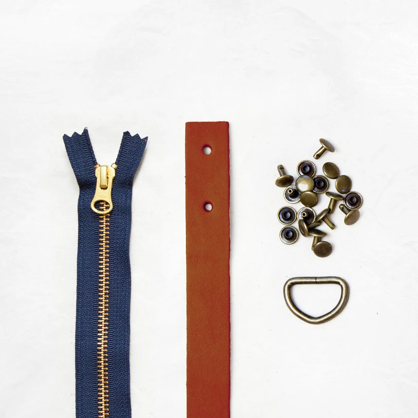 Oberlin Tote - Chestnut Leather   Hardware Kit