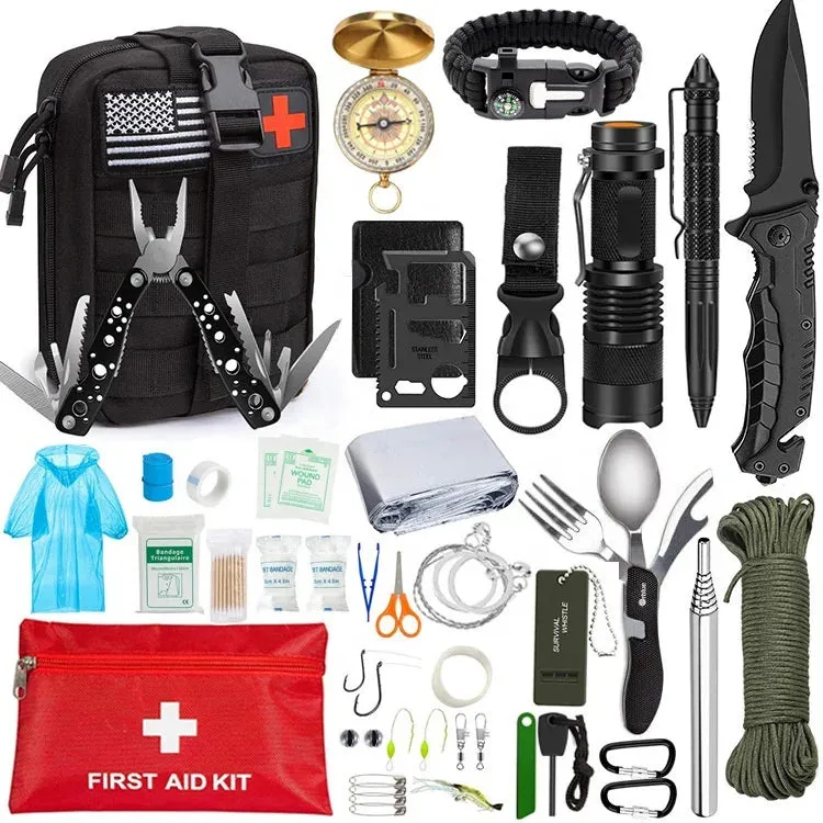 Outdoor survival equipment  Sports bags Other Camping & Hiking Gear first aid kit emergency survival kit survival set