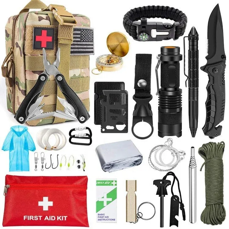 Outdoor survival equipment  Sports bags Other Camping & Hiking Gear first aid kit emergency survival kit survival set