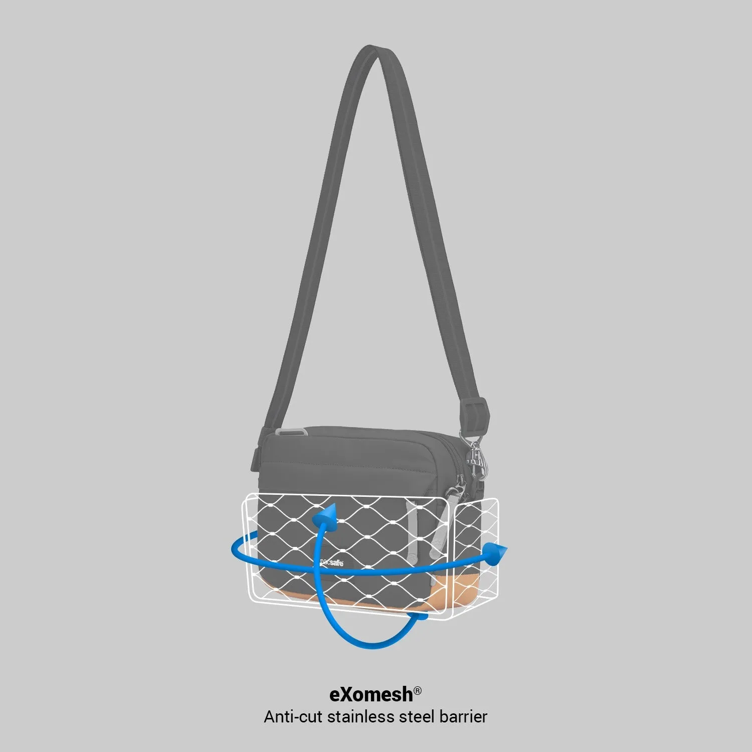 Pacsafe GO Anti-Theft Crossbody Bag