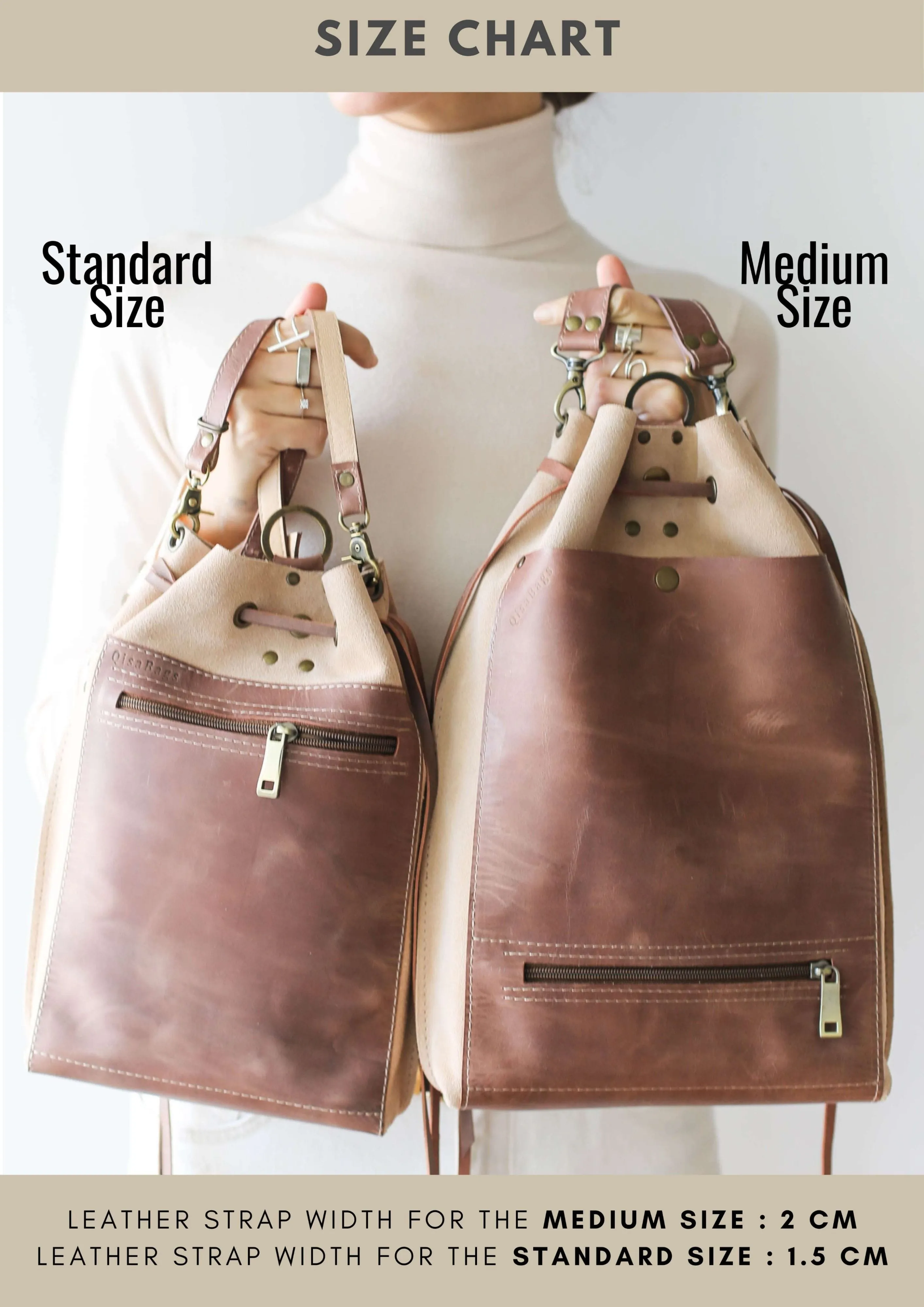 Pastel Pink Leather Backpack Purse