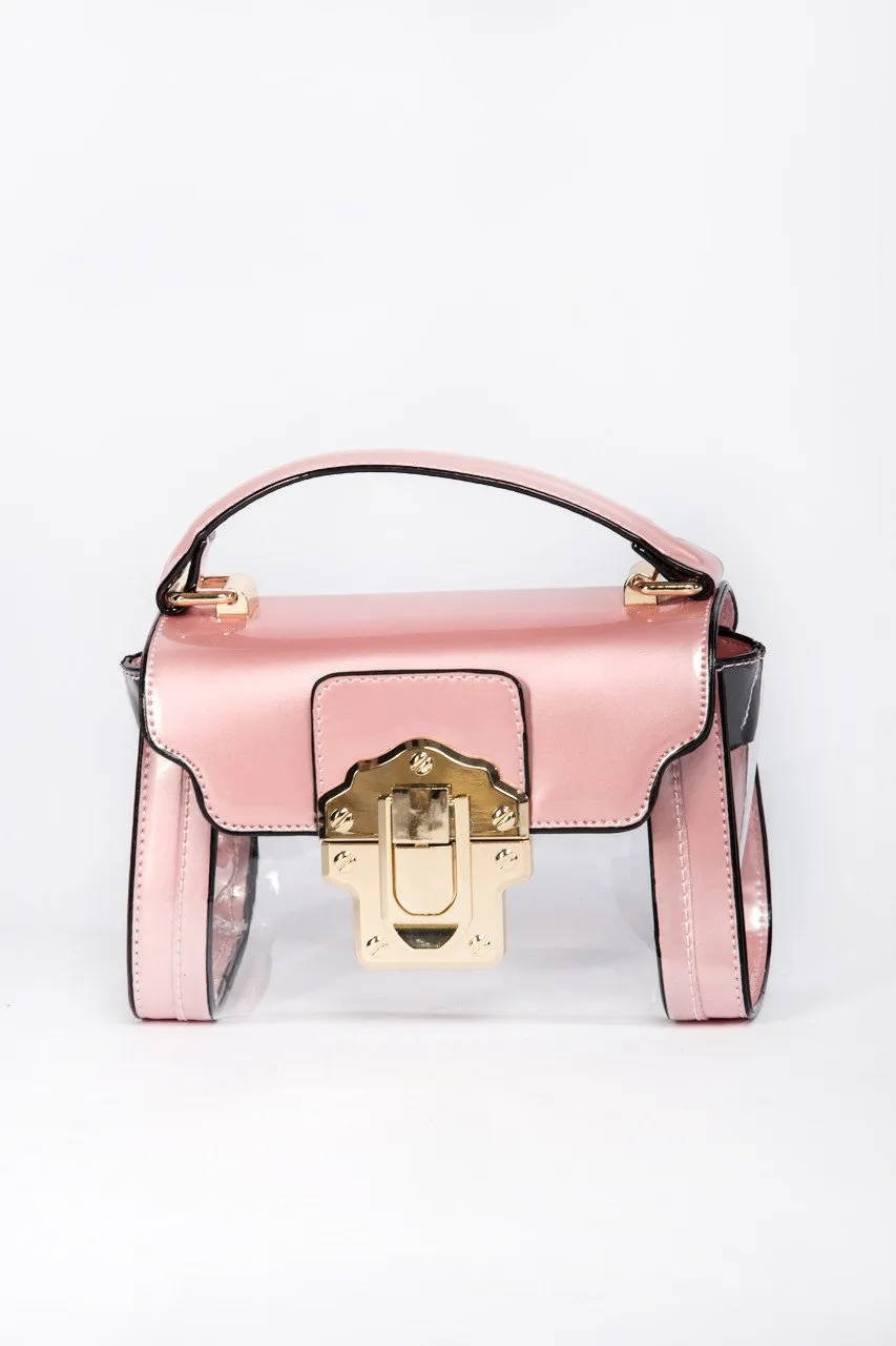 Pink Transparent Mini Pochette