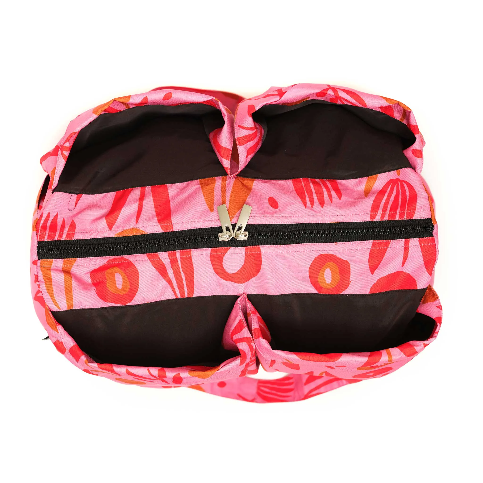 Poppy Tulip Power: Multi-Pocket, Statement Tote Bag