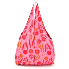 Poppy Tulip Power: Multi-Pocket, Statement Tote Bag