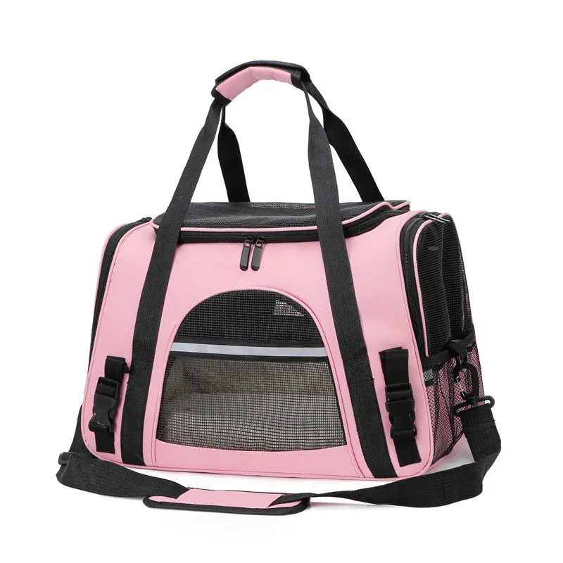 Portable Dog Cat Backpack Breathable Carrier
