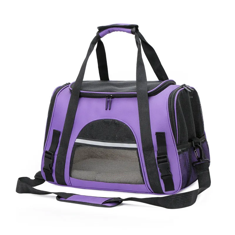 Portable Dog Cat Backpack Breathable Carrier