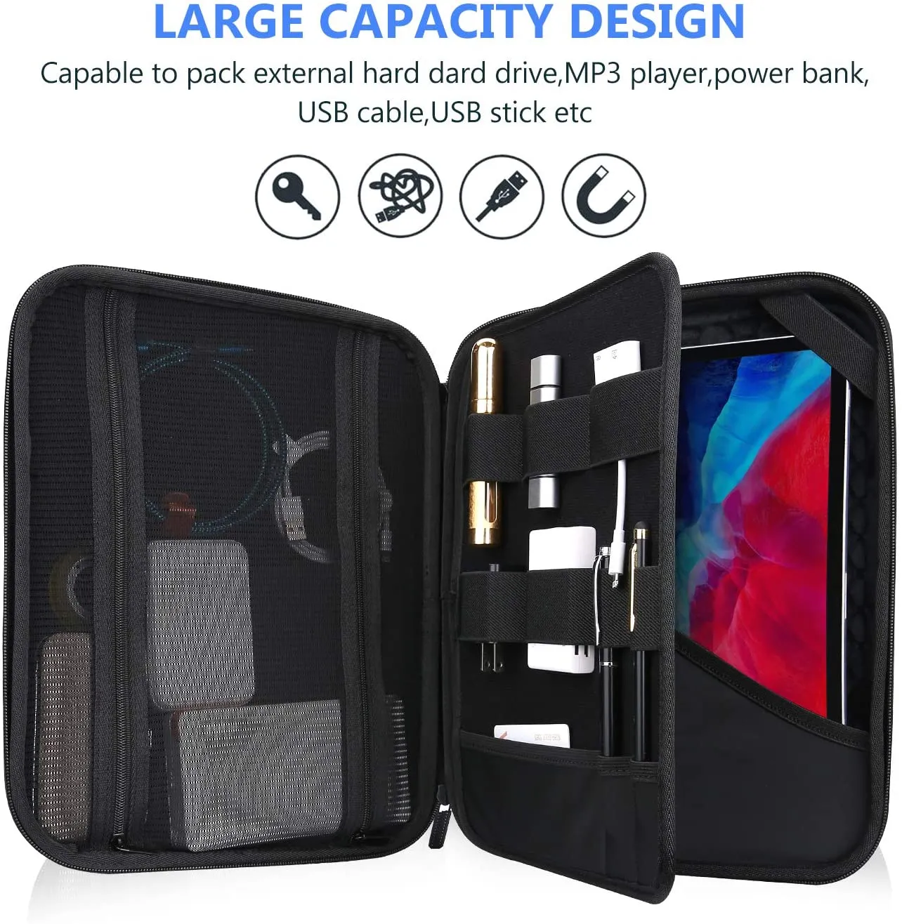 Portfolio Sleeve Case Organizer Carry Bag | ProCase