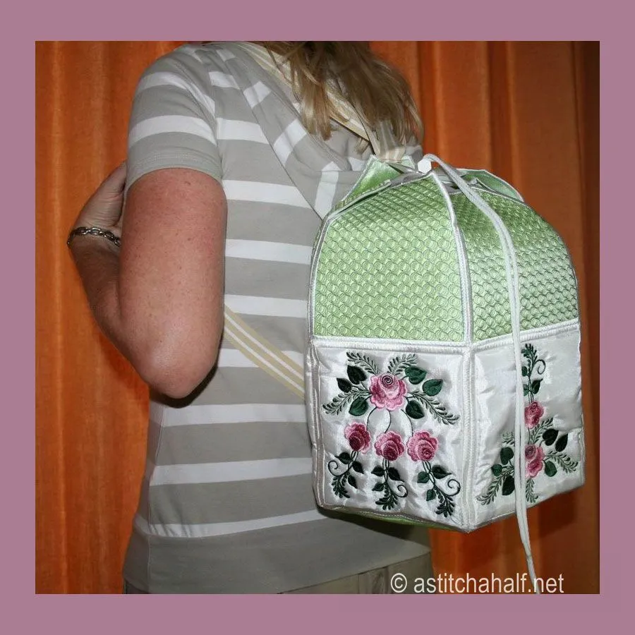 Roses Back Pack