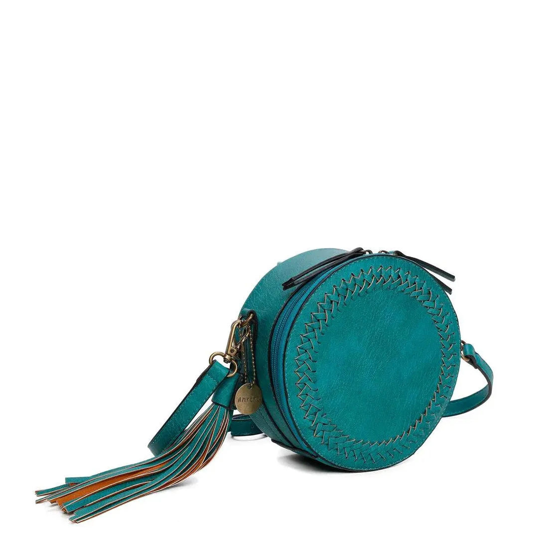 Round Crossbody Teal*