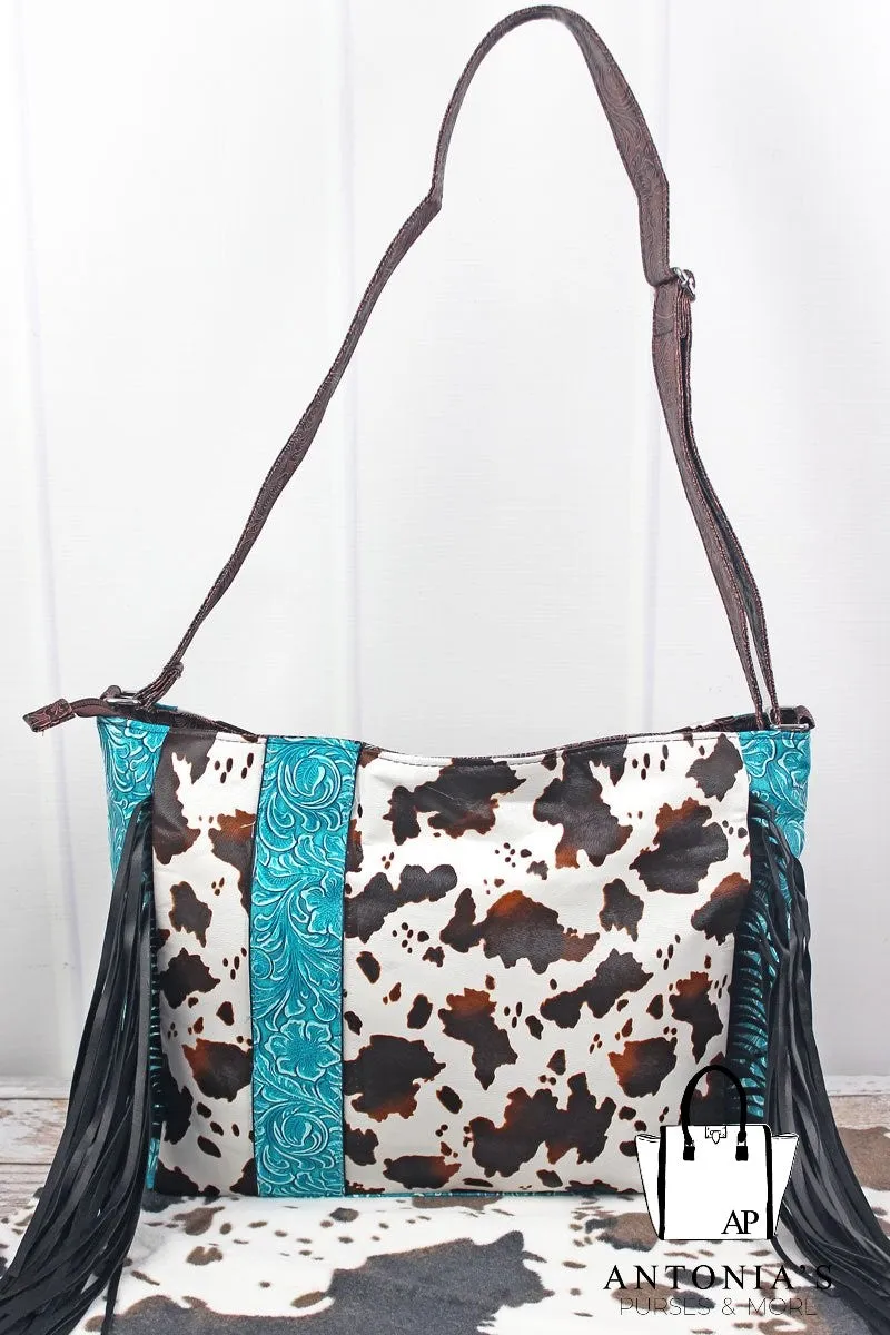 ROYAL HACIENDA TASSEL SHOULDER TOTE