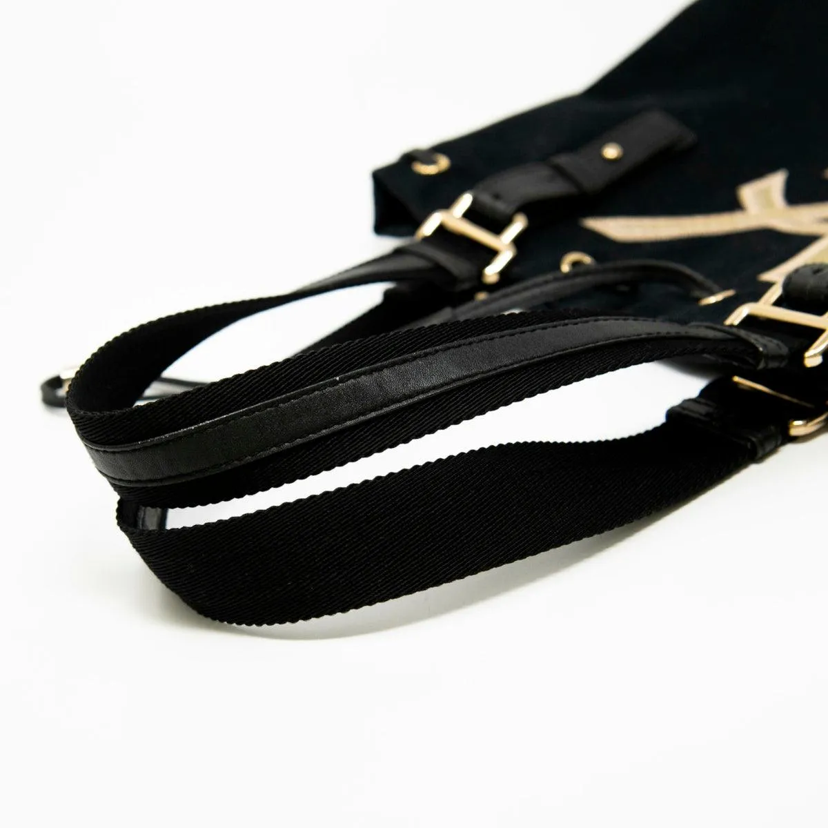 Saint Laurent Vintage Black Kahala Tote