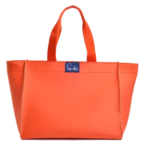 SEA STAR ORANGE - LARGE VOYAGER TOTE