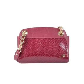 Snake Skin Leather Mini Shoulder Bag