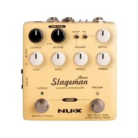 Stageman Floor Acoustic Preamp DI Pedal