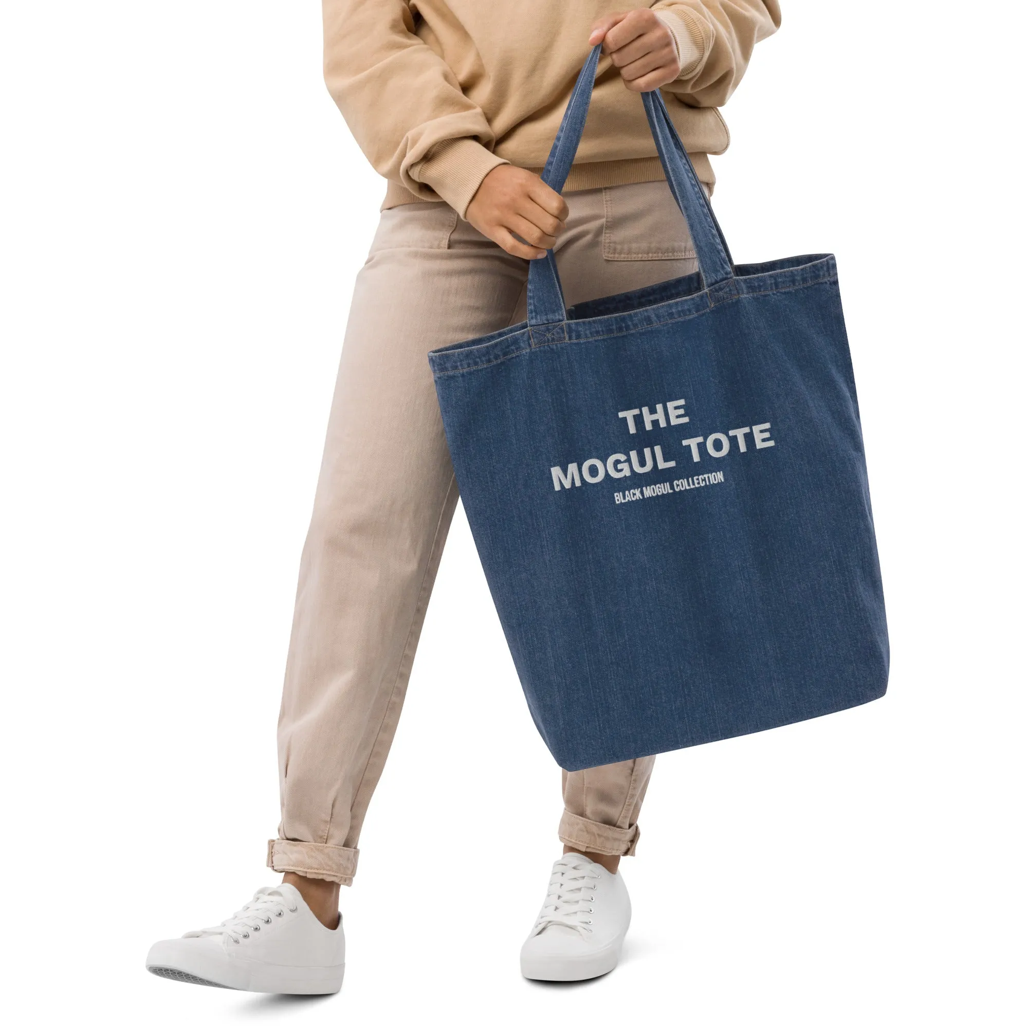 The Mogul denim tote Large bag