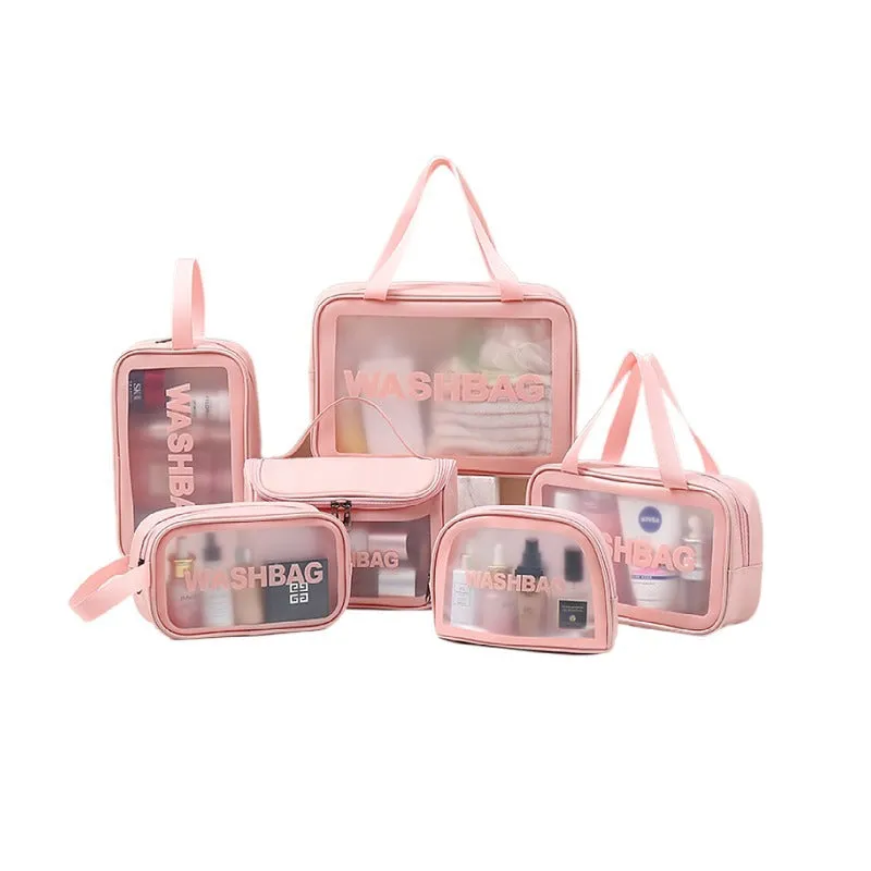 Transparent PVC Frosted Storage Bag, HG0122