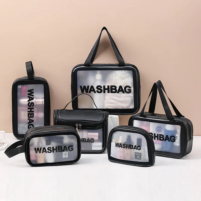 Transparent PVC Frosted Storage Bag, HG0122