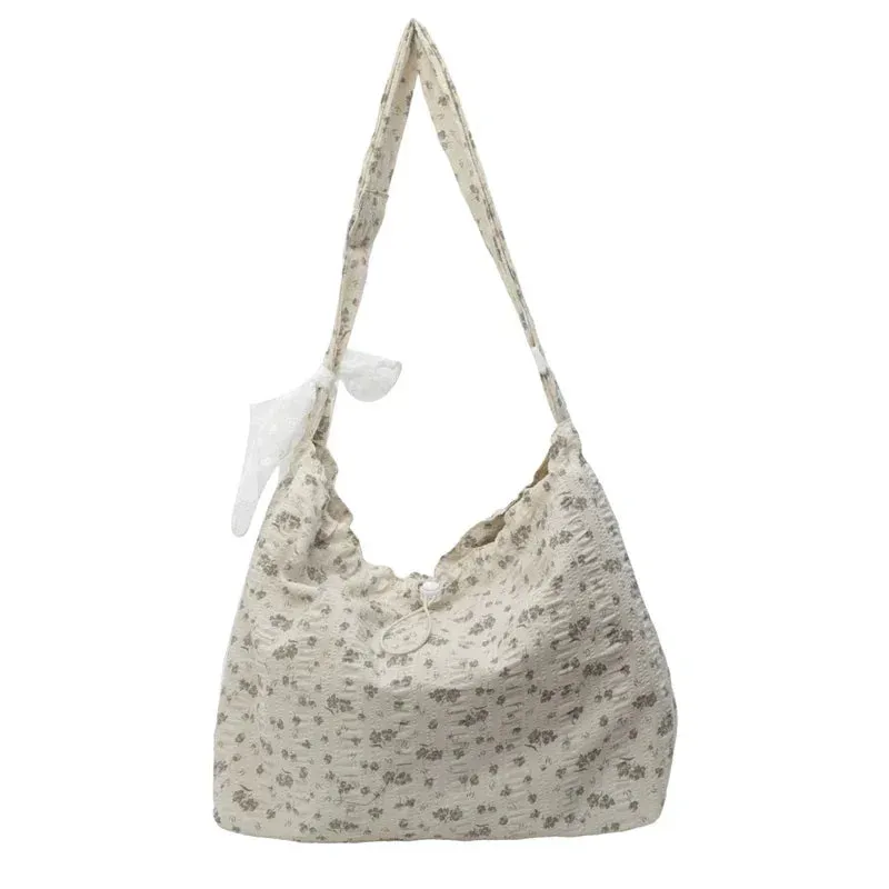 UAKISS  - High Quality Nylon Zipper Printed Fashionable Trend Large Capacity Commuting Shoulder Bag 2024 New Women's Handbag Tote Bag